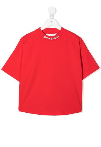 Palm Angels Kids T-shirt con stampa - Rosso