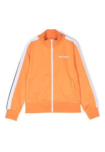 Palm Angels Kids side-stripe-detail jacket - Arancione