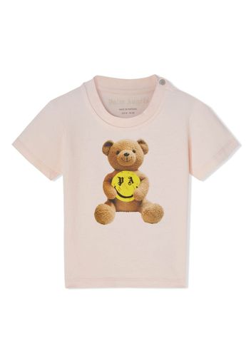 Palm Angels Kids T-shirt con stampa Teddy Bear - Rosa