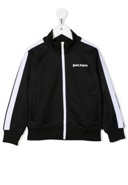 Palm Angels Kids logo-print track jacket - Nero