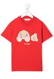 Palm Angels Kids T-shirt con stampa - Rosso