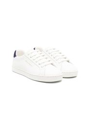 Palm Angels Kids logo-print low-top sneakers - Bianco