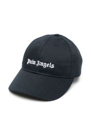 Palm Angels Kids logo-embroidered baseball cap - Blu