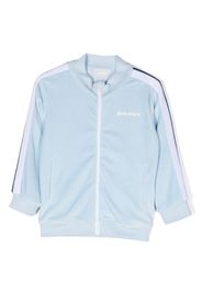 Palm Angels Kids logo-print jacket - Blu