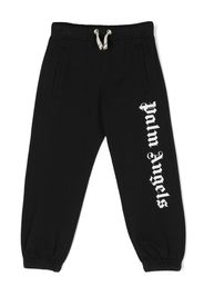 Palm Angels Kids logo-print track pants - Nero