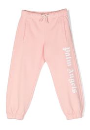 Palm Angels Kids Logo-print track pants - Rosa