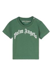 Palm Angels Kids T-shirt con stampa - Verde