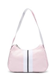 Palm Angels Kids Borsa a spalla con logo jacquard - Rosa