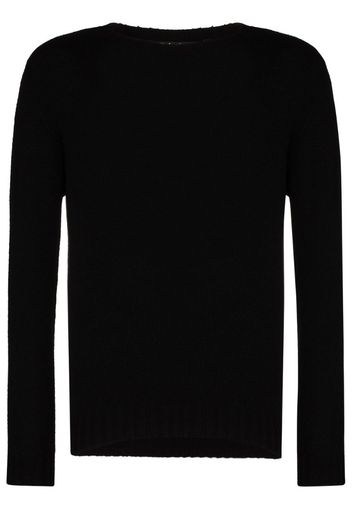 logo motif sweater