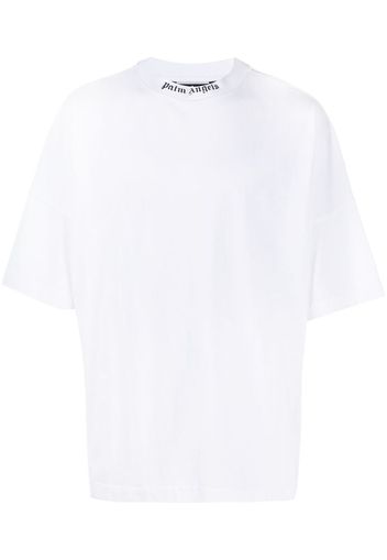 CLASSIC LOGO OVER TEE WHITE BLACK