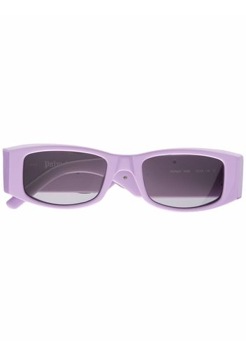 Palm Angels rectangle-frame Angel sunglasses - Viola