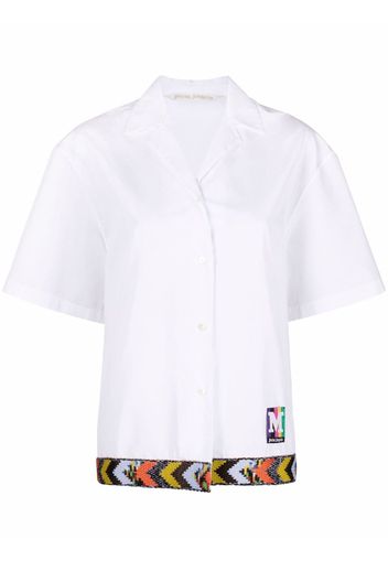 Palm Angels Camicia a maniche corte - Bianco