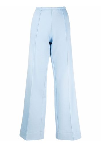 Palm Angels Pantaloni a gamba ampia - Blu