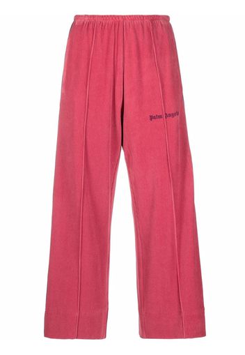 Palm Angels logo-print sweatpants - Rosa