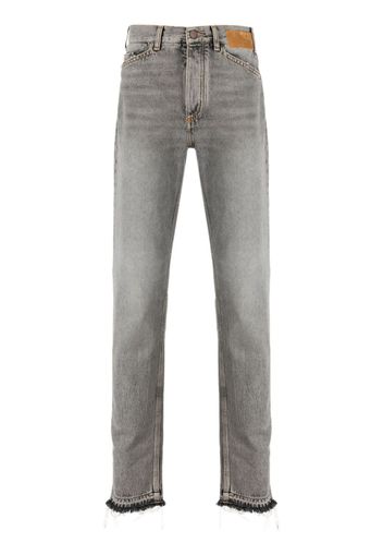 Palm Angels SLIM 5 POCKETS DENIM LIGHT GREY BROWN - Grigio