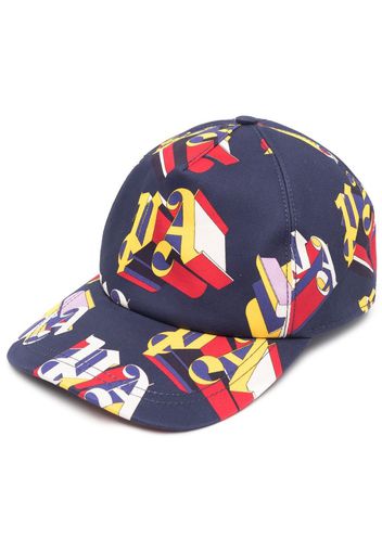 Palm Angels Cappello con stampa - Blu