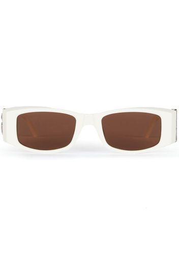 Palm Angels Angel square-frame sunglasses - Bianco