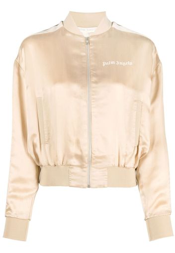 Palm Angels BOMBER SPORTIVO LUXURY - Toni neutri