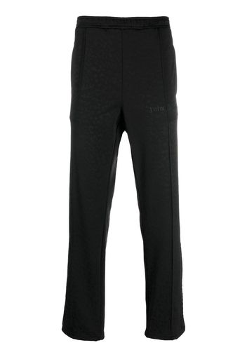 Palm Angels leopard-print track pants - Nero