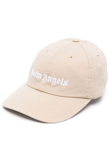 Palm Angels Cappello da baseball con ricamo - Toni neutri