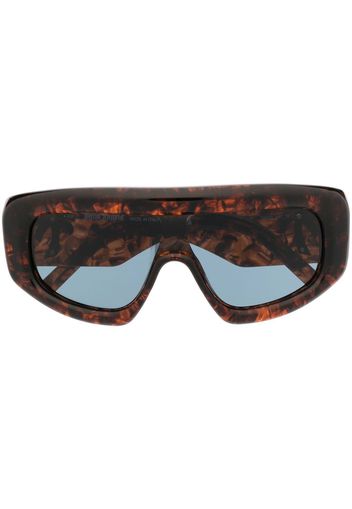 Palm Angels Carmel oversize-frame sunglasses - Marrone