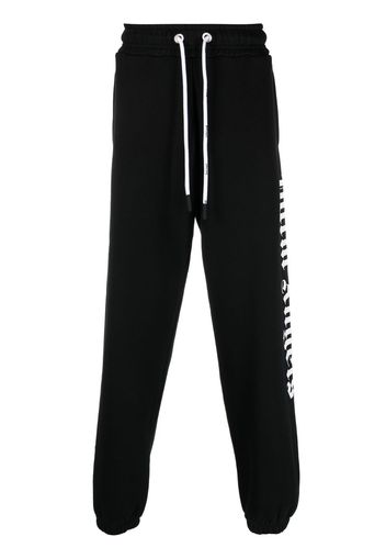 Palm Angels Pantaloni sportivi con coulisse - BLACK WHITE