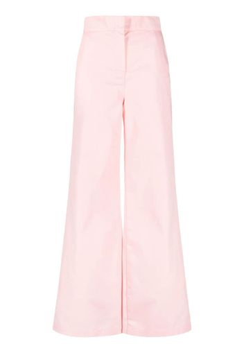 Palm Angels Reverse Waistband flared trousers - Rosa