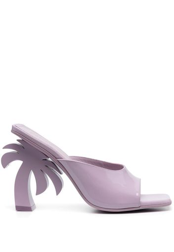 Palm Angels Palm Beach leather mules - Rosa