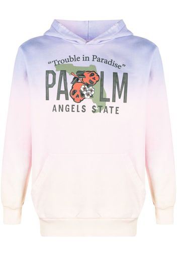 Palm Angels Felpa con cappuccio - Viola