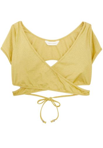 Palm Angels Top bikini - Giallo