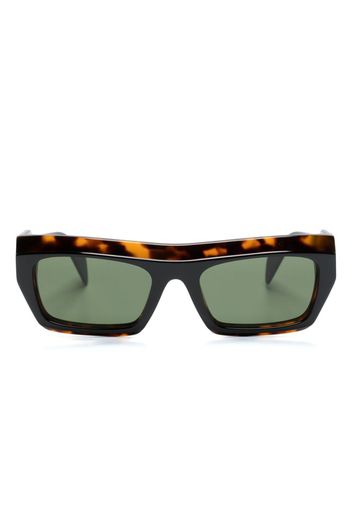 Palm Angels Empire rectangular sunglasses - Marrone