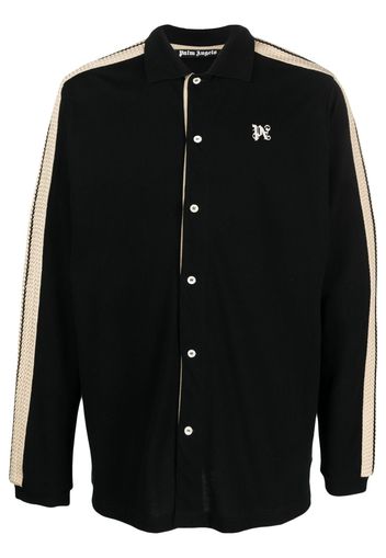Palm Angels PA Monogram cotton shirt - Nero