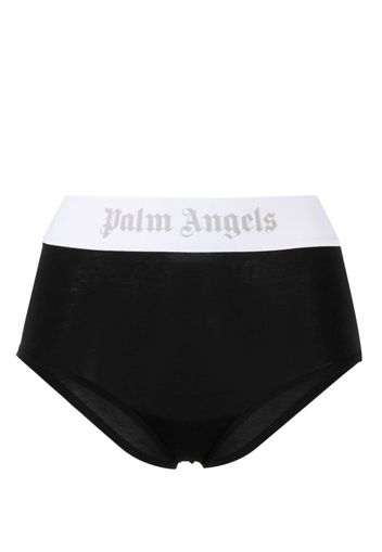 Palm Angels logo-waistband briefs - Nero