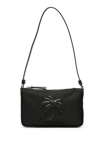 Palm Angels Palm-appliqué shoulder bag - Nero