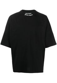 CLASSIC LOGO OVER TEE BLACK WHITE