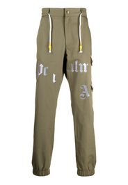 Palm Angels MILITARY CARGO PANTS MILITARY BEIGE - Verde