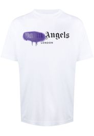 Palm Angels T-shirt con stampa - Bianco