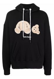 Palm Angels PALM ANGELS BEAR HOODY BLACK BROWN - Nero