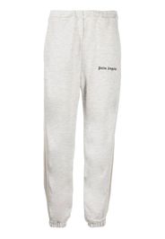 Palm Angels logo-print track pants - Grigio