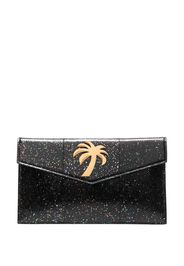 Palm Angels Palm Beach Night Out envelope clutch - Nero