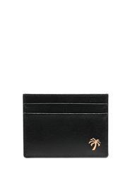 Palm Angels Portacarte con placca - Nero