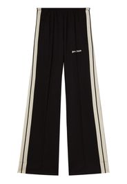 Palm Angels stripe-detail loose-fit track pants - Nero