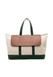 Palm Angels Borsa tote con design color-block - Toni neutri