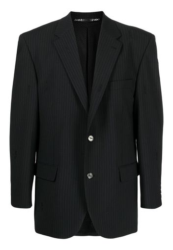 Palmer//Harding Blazer monopetto gessato - Nero