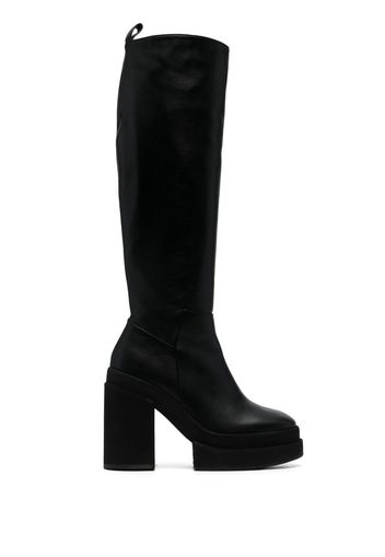 Paloma Barceló high-heel knee-length boots - Nero