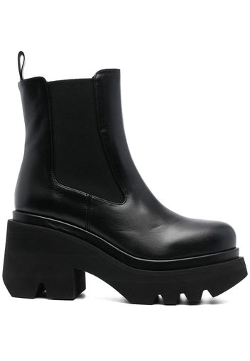 Paloma Barceló Isak Iris leather ankle boots - Nero