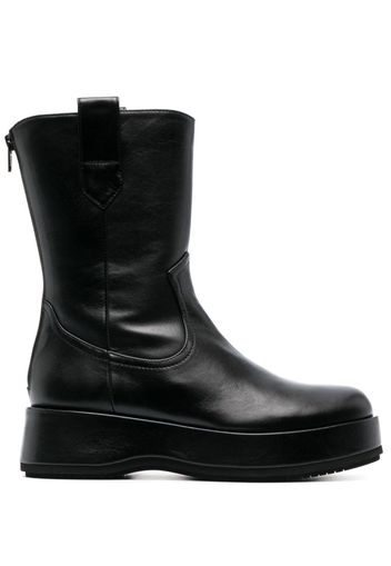 Paloma Barceló ankle leather boots - Nero