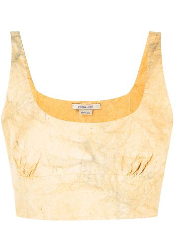 Paloma Wool Top crop - Giallo