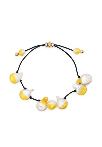 Panconesi Vacanza pearl bracelet - Giallo