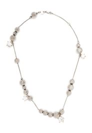 Panconesi bead-embellished crystal necklace - Argento